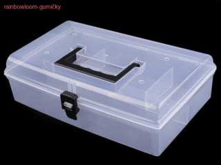 BOX II - plastový zásobník průsvitný