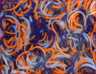 RAINBOW LOOM gumičky TROPICKÝ MIX svítící