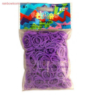 RAINBOW LOOM gumičky FIALOVÉ